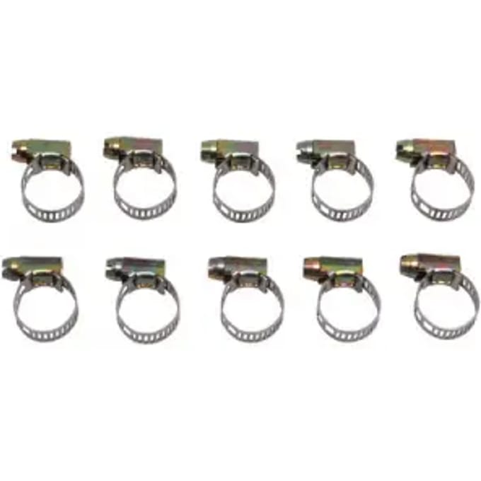 Set van 10 opengewerkte metalen kabelbinders Brazoline