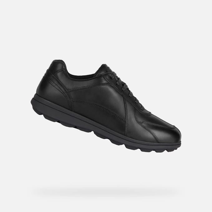 GEOX SPHERICA EC12 HEREN Sneakers - ZWART - Maat 45