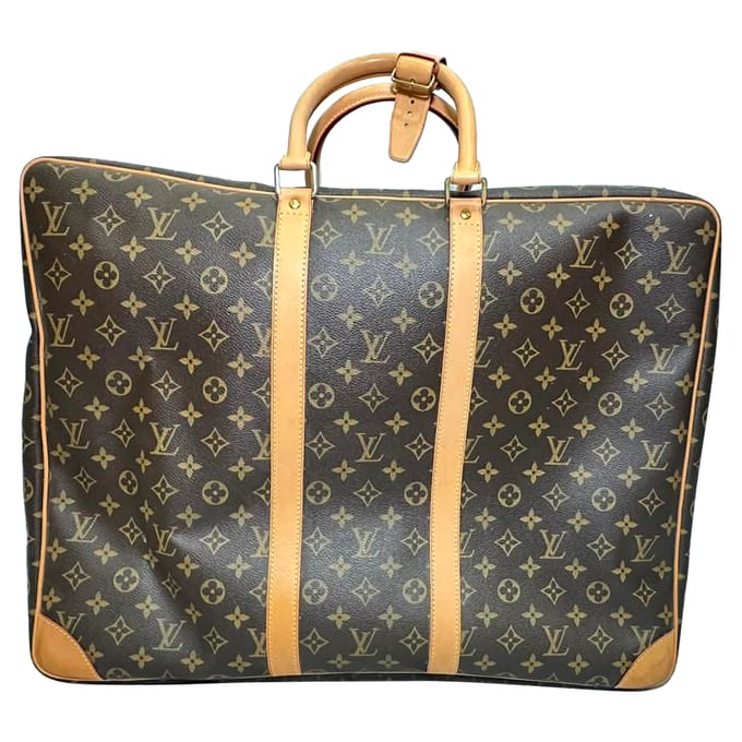 Louis Vuitton Monogram Sirius 55 Koffer in Bruin Canvas