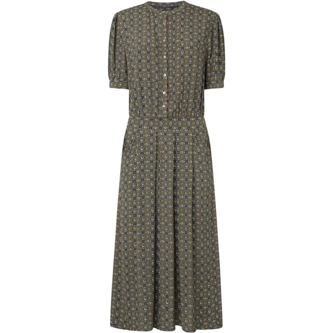 Pepe Jeans Prune Jurk Met Korte Mouwen Groen S Vrouw