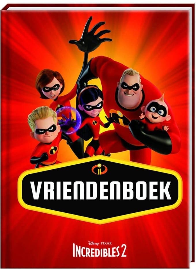 Vriendenboek - The Incredibles