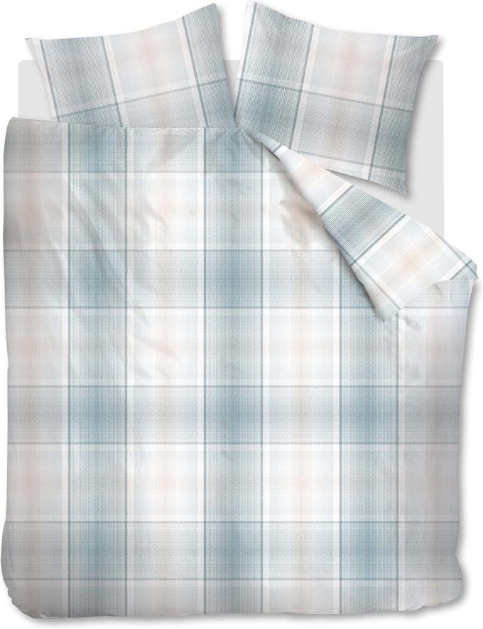 Beddinghouse Baker Dekbedovertrek - Lits-jumeaux - 240x200/220 cm - Blue Grey