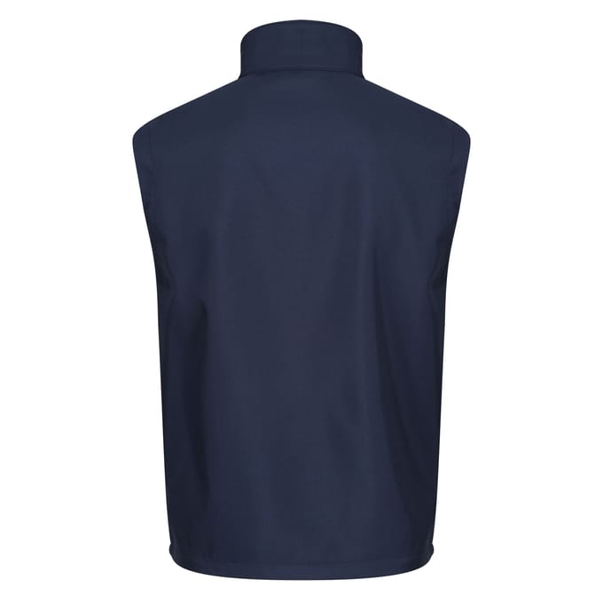 Regatta Professional Heren Ablaze Soft Shell Bodywarmer (Marine / Frans Blauw)