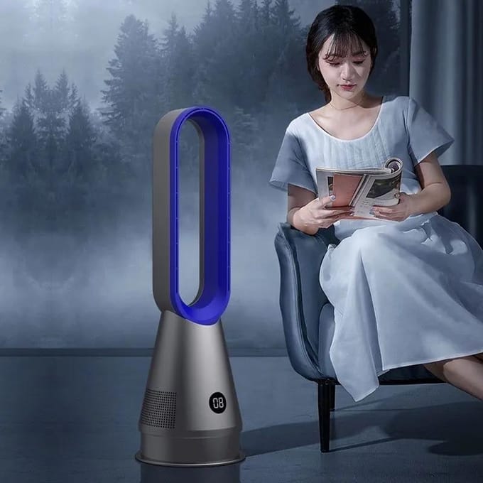 Xiaomi Vloerventilator Vloerventilator Modengo, donkergrijs, blauw blauw