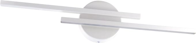 GRACIA LED Badkamer Wand verlichting - 2x7W - Natuurlijk Wit 4200K - Wit - IP44