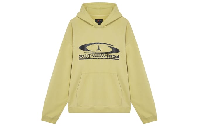 Jordan x Travis Scott Pullover Hoodie Celery L beige