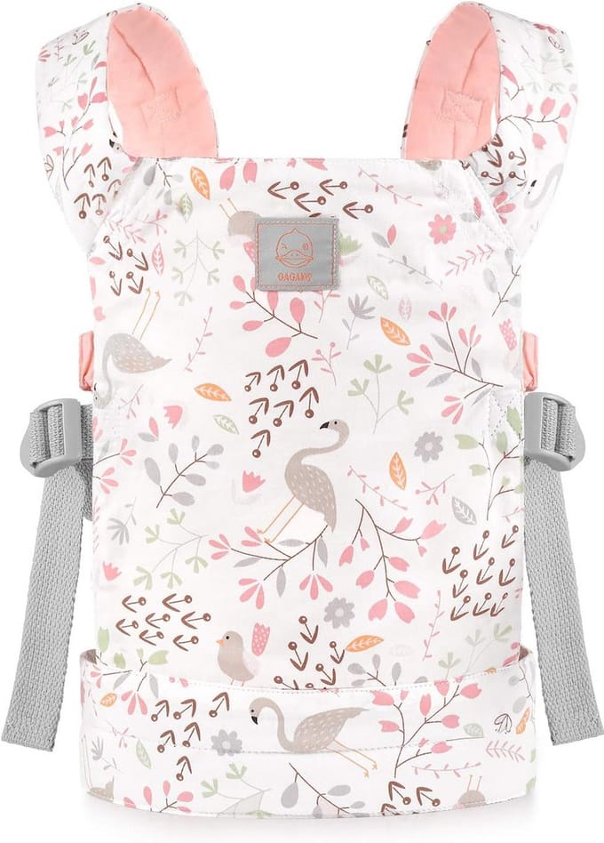Zachte Katoenen Baby Doll Carrier voor Kinderen - Roze