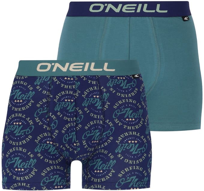 6-Pack – O’Neill boxershorts – Heren – Katoen – Surfing Therapy – Groen