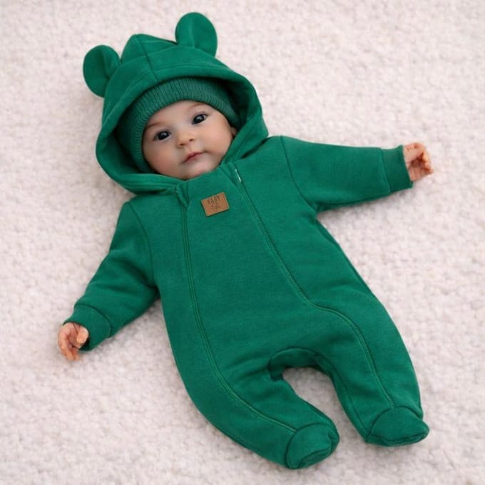 Dartomik - Baby Overalls - Tweelaags - Twee Ritsen - Katoen