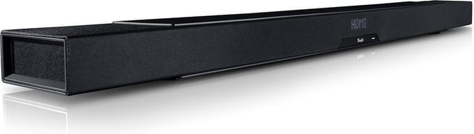 Teufel CINEBAR LUX - Slanke high end bluetooth soundbar - HDMI - Geïntegreeerde subwoofer - zwart