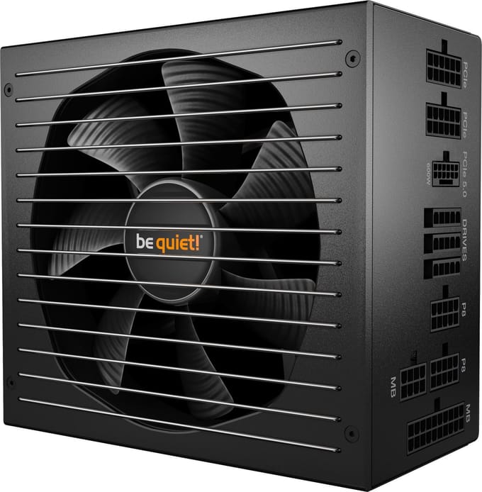 be quiet! Straight Power 12 Platinum 850W Voeding - 850 Watt - 135 mm - ATX 3.1 - 80 Plus 80 PLUS Platinum