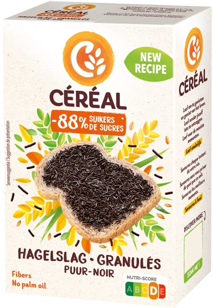 Céréal Hagelslag Puur - 3 x 200 gr - Voordeelverpakking