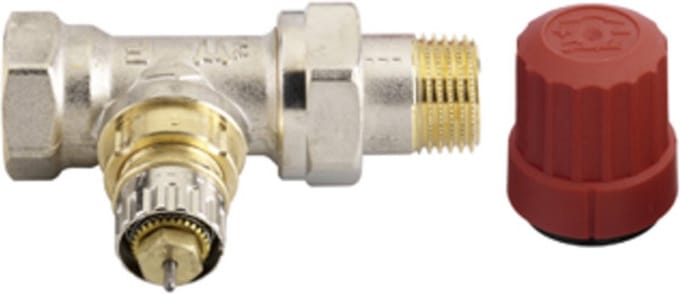 Danfoss Thermostatische radiatorafsluiter 1/2 recht verkort Kvs 0,9 m3 h RA N15
