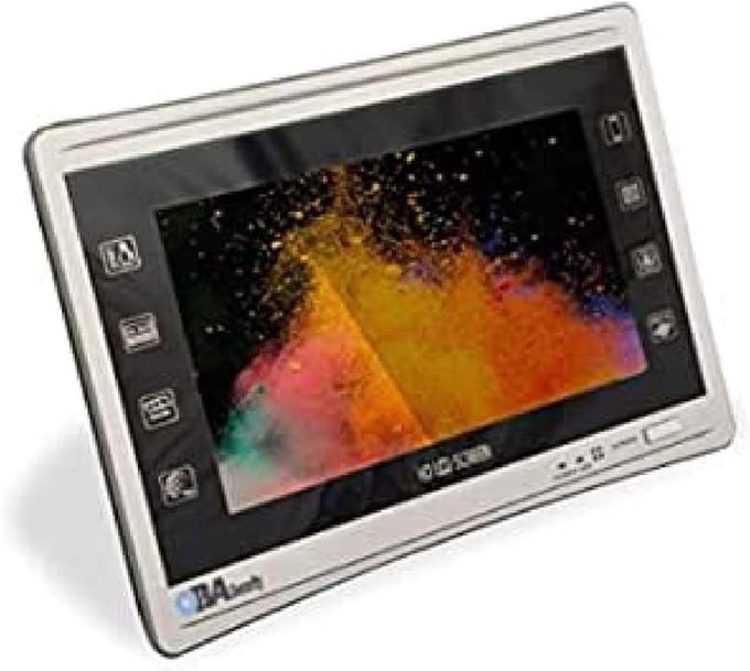 Bewakingsrecorder - NVR Monitor - Beveiligingssystemen - 12 Kanalen Ondersteuning - 32x25x6 cm
