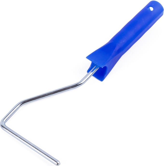 Benson Rollerbeugel - Verf- en lakklus - 10 cm roller - 28 cm lengte - Blauw