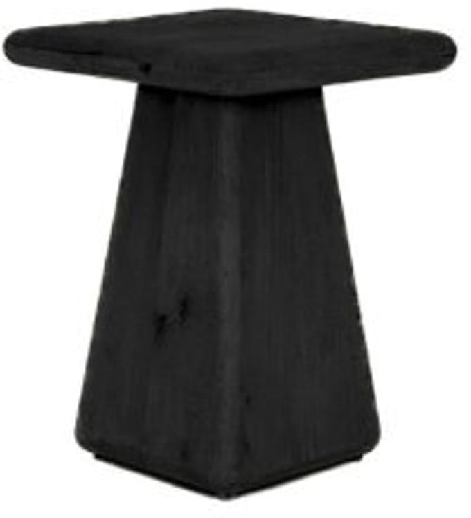 Tower living Asti Square side table 40x40x55 - Black