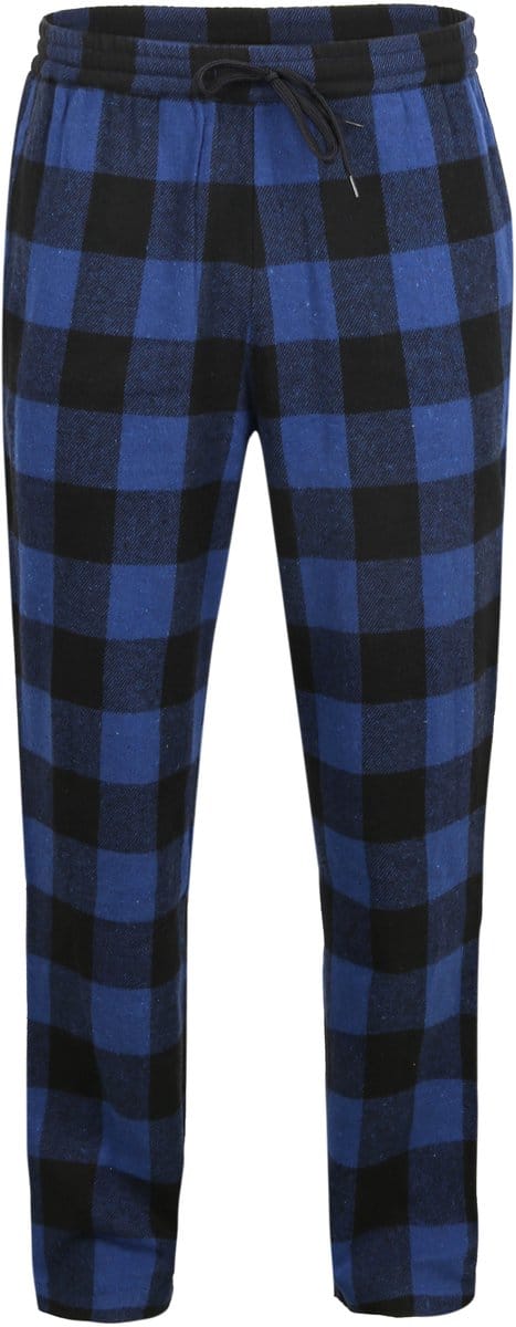 Steppin' Out Loungebroek Ruit Blauw - Maat M - Heren - Pyjama