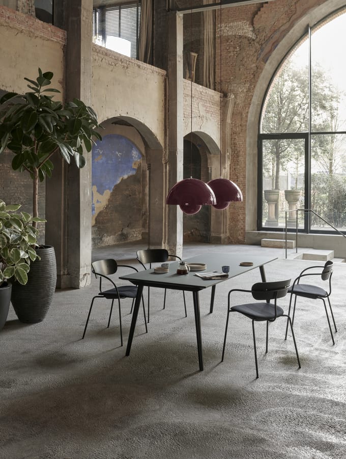 &Tradition In Between Tafel rechthoekig - eiken, gerookt - 200 x 90 cm