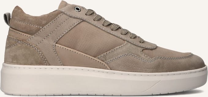 STEFANO LAURAN Enzo-65 Sneakers - Suède - Heren - Beige - Maat 44