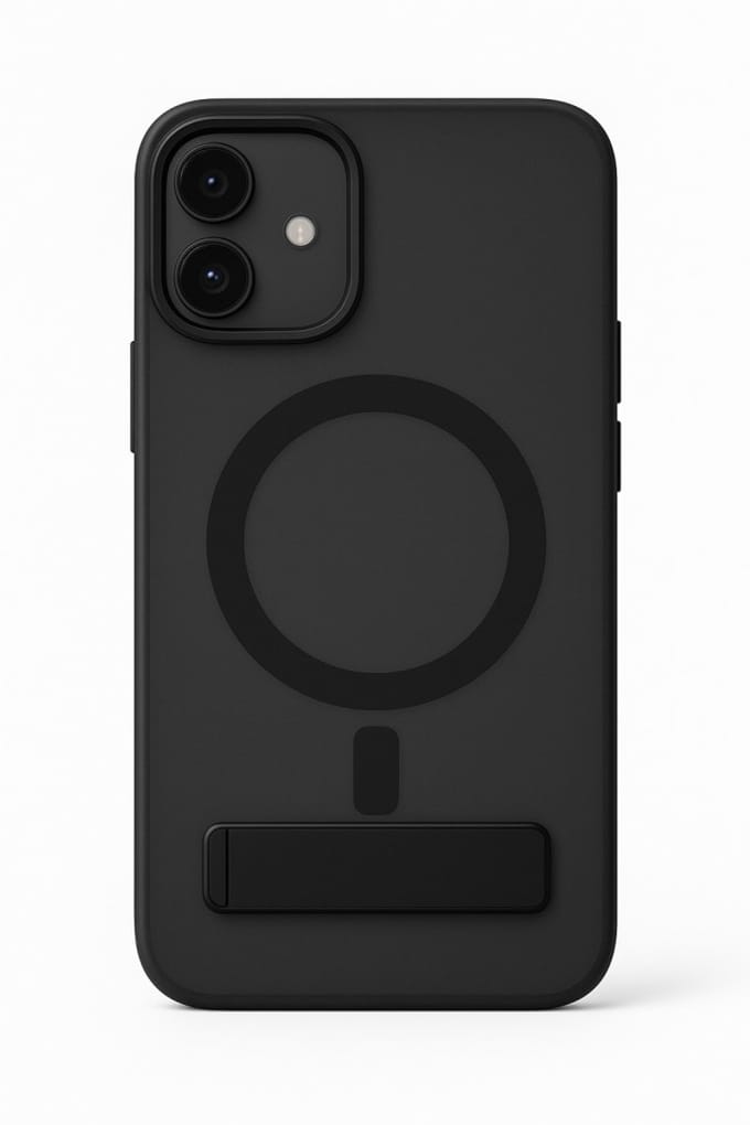 Coverzs Matte MagSafe case geschikt voor iPhone 14 Pro Max – Zwart