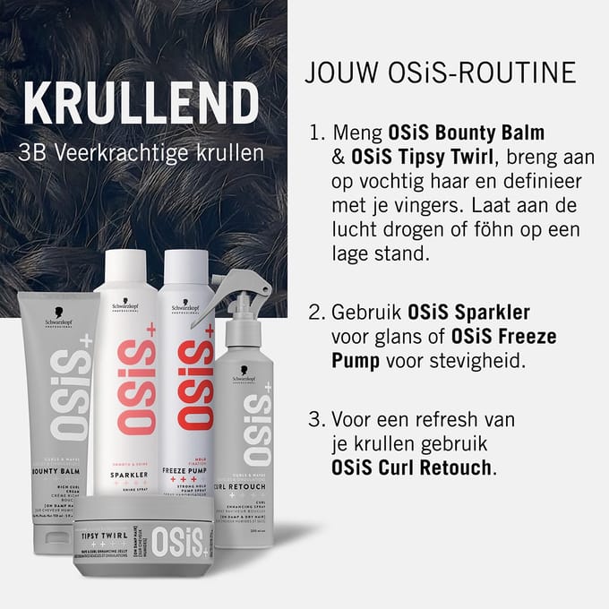 Schwarzkopf - OSiS+ - Bounty Balm - Krullen crème - 150 ml