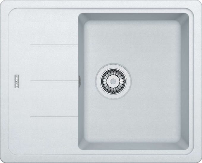 Franke Basis - BFG 611-62 fragraniet spoelbak, 62x50 cm, ijswit 114.0285.103