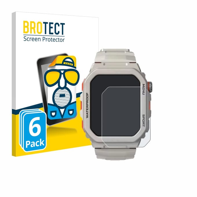 BROTECT - Screenprotector voor Rogbid Tank G2 - Folie Beschermfolie matte 6 Stuks