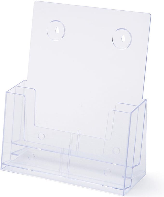 Scritto® Folderhouder Counter/Wandmontage 2x A4 Portrait - 2DA4P