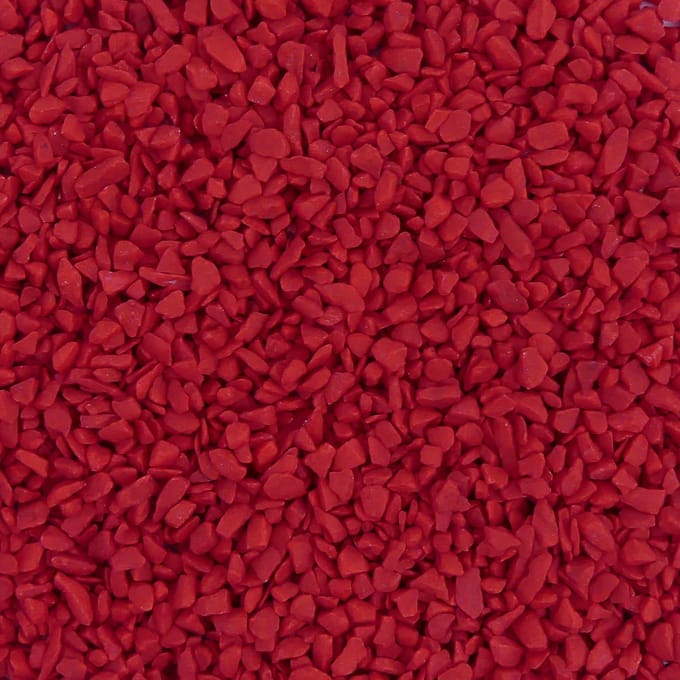 Aquariumgrind ROOD - Bodembedekking Steentjes Gekleurd 4-6mm - 1KG