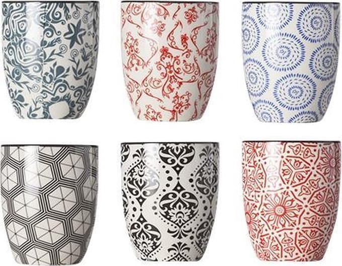 Cosy & Trendy Delirio Mini Beker D5.6xh6.7cm 6 Types