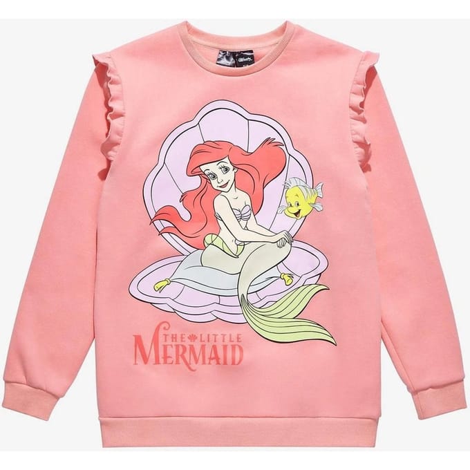 Cakeworthy The Little Mermaid Ruffle Sleeve Sweatshirt - M