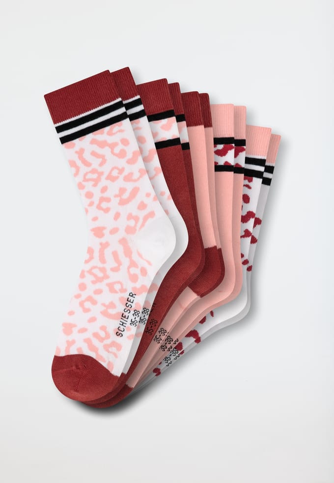 Meisjessokken, set van 5, meerkleurig - Legwear Teens 31/34