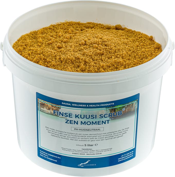 Kuusi Scrub Zen Moment 5 liter - Hydraterende Lichaamsscrub