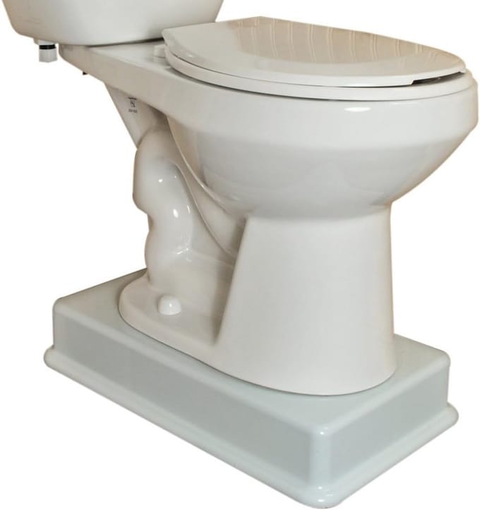 Verstelbare toiletverhoger voor extra comfort en veiligheid