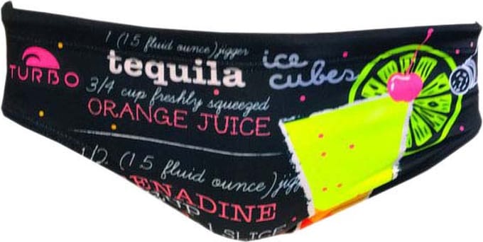 Turbo Tequila Sunrise 2017 Zwemslip Zwart 2XL Man