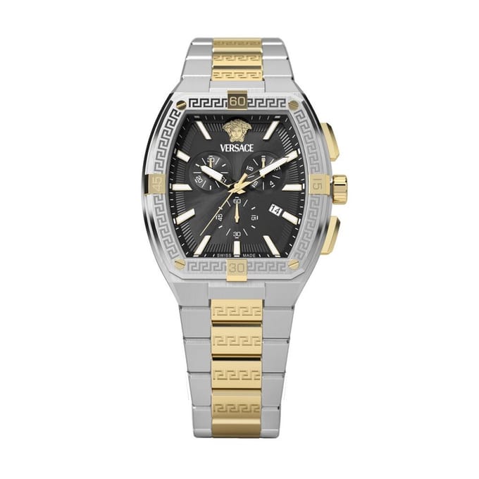 Versace - VESP00524 - Polshorloge - Heren - Kwarts - Sporty Tonneau Greca