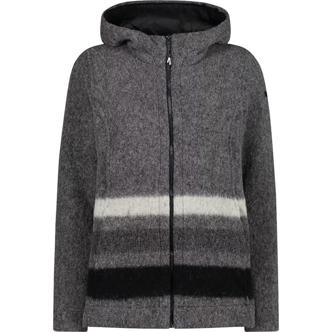 Dames gebreide hoodie met rits CMP