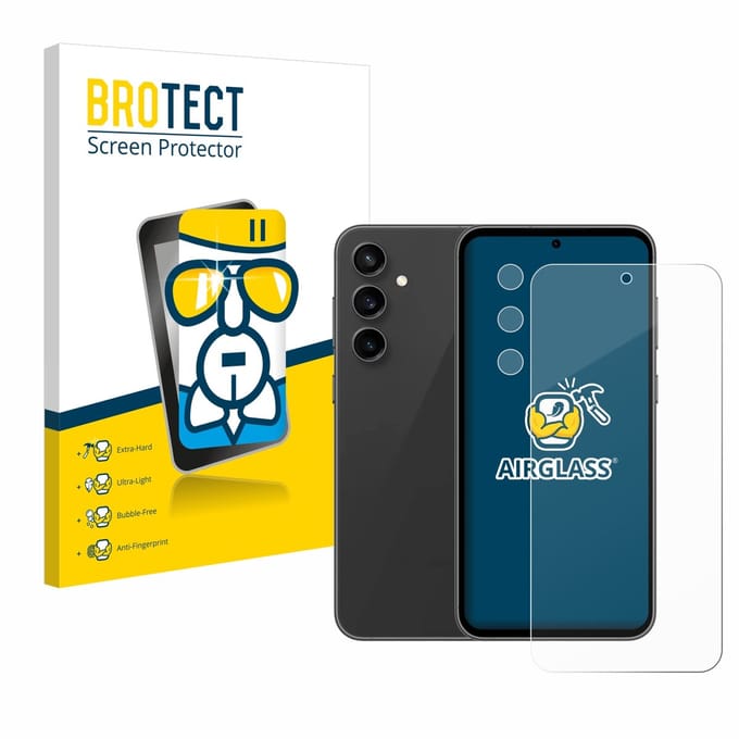 Screenprotector voor Samsung Galaxy S23 FE (Voor+Camera) Beschermglas transparant