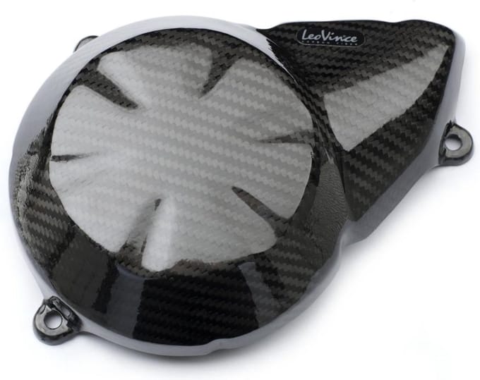 Bescherming dynamodeksel carbon Leovince voor motor Kawasaki Z 750 R 2011-2012