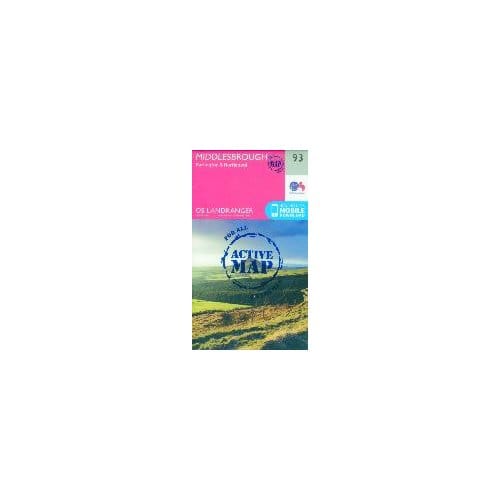 Middlesbrough, Darlington & Hartlepool - Ordnance Survey