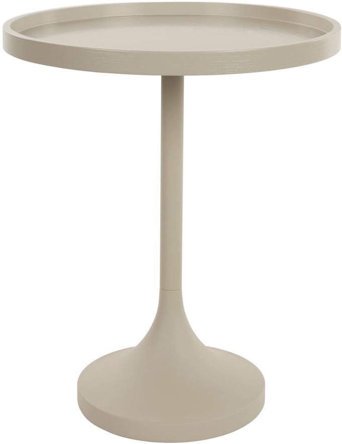 Zuiver Jason Bijzettafel Rond 46 cm Beige