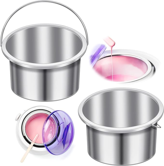 Wasmachine Vervangingspot voor Wax Warmer - Draagbare Ontharing Wax Kom 500 cc