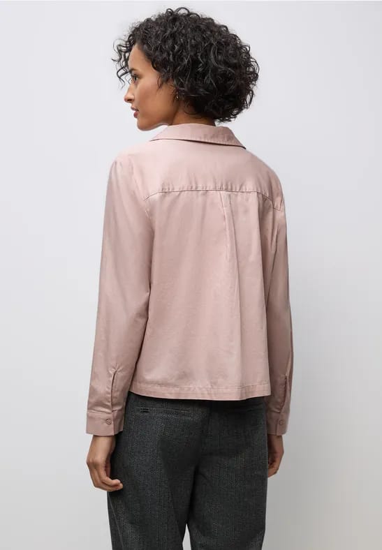 Twill overhemd blouse