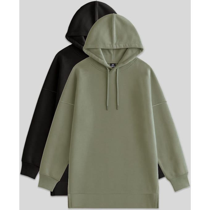 Oversized Hoodie met Zak
