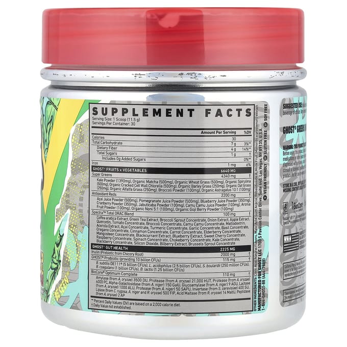 Ghost, Groenten, Oude Stijl Appel, 12,2 oz (345 gram)