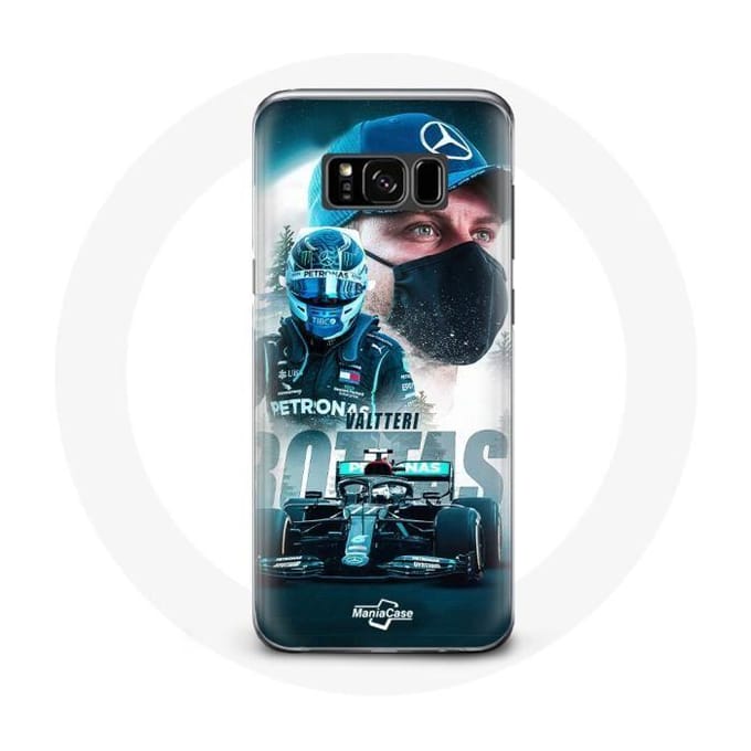 Case voor Samsung Galaxy S8 plus Formule 1 Valtteri Bottas Finse coureur