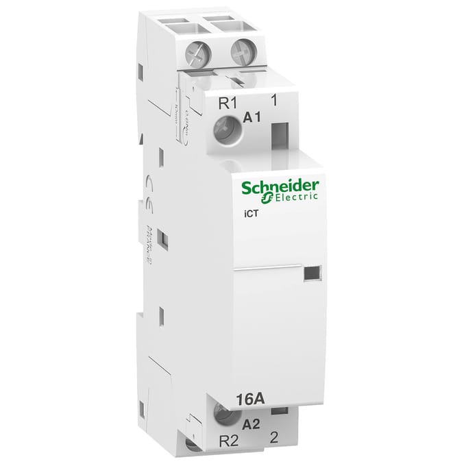 Schneider Electric Contactor iCT 16A 1NO+1NC 24VAC modular contactor width 18mm