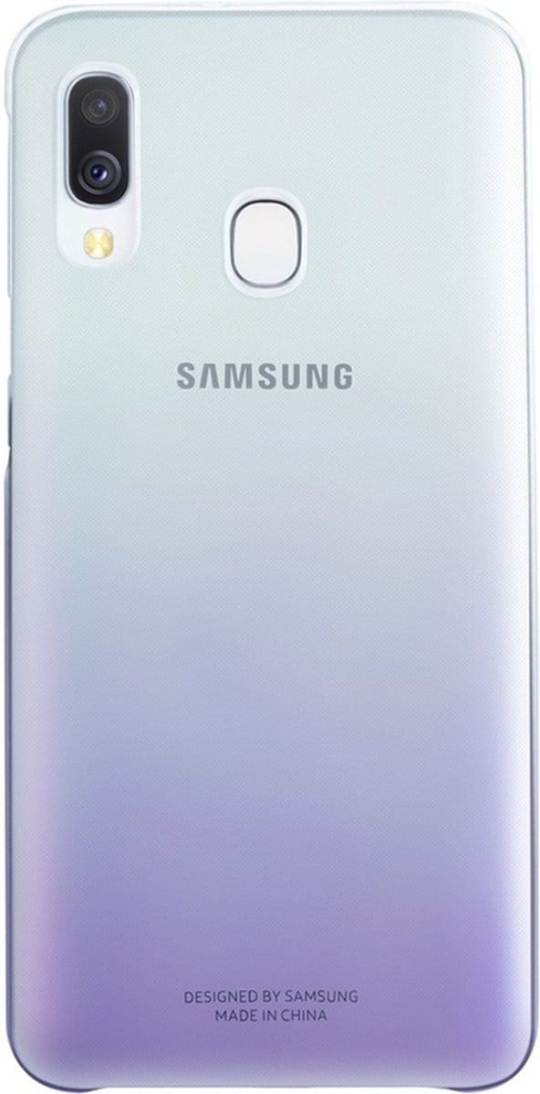 Samsung Galaxy A40 Hoesje Gradation Cover Paars