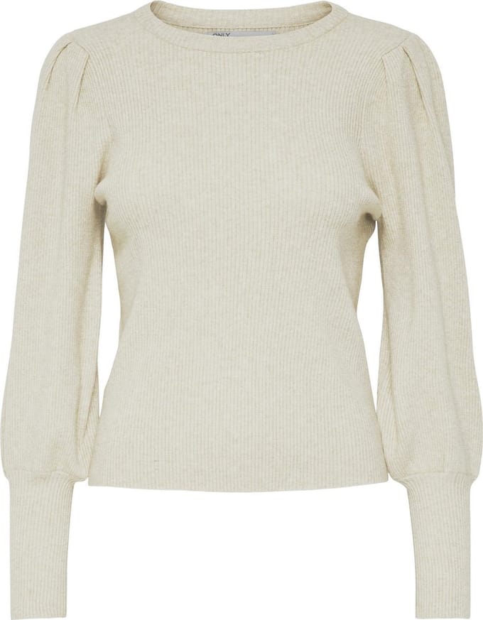 ONLY ONLKATIA L/S PUFF O-NECK KNT Dames Trui - Maat XL