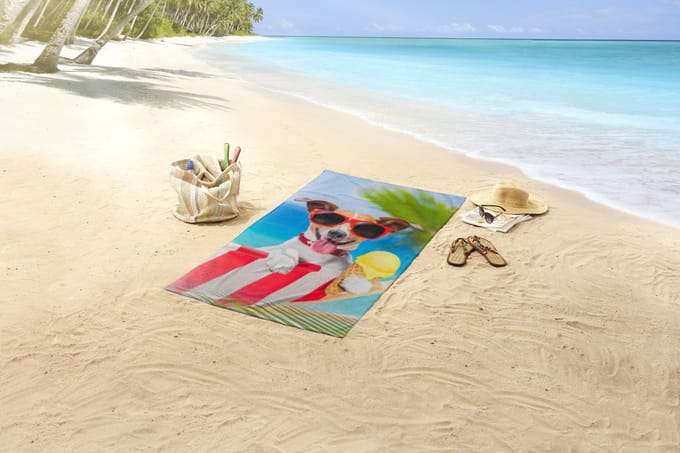 Good Morning Diesel Strandlaken - 75x150 cm - Multi
